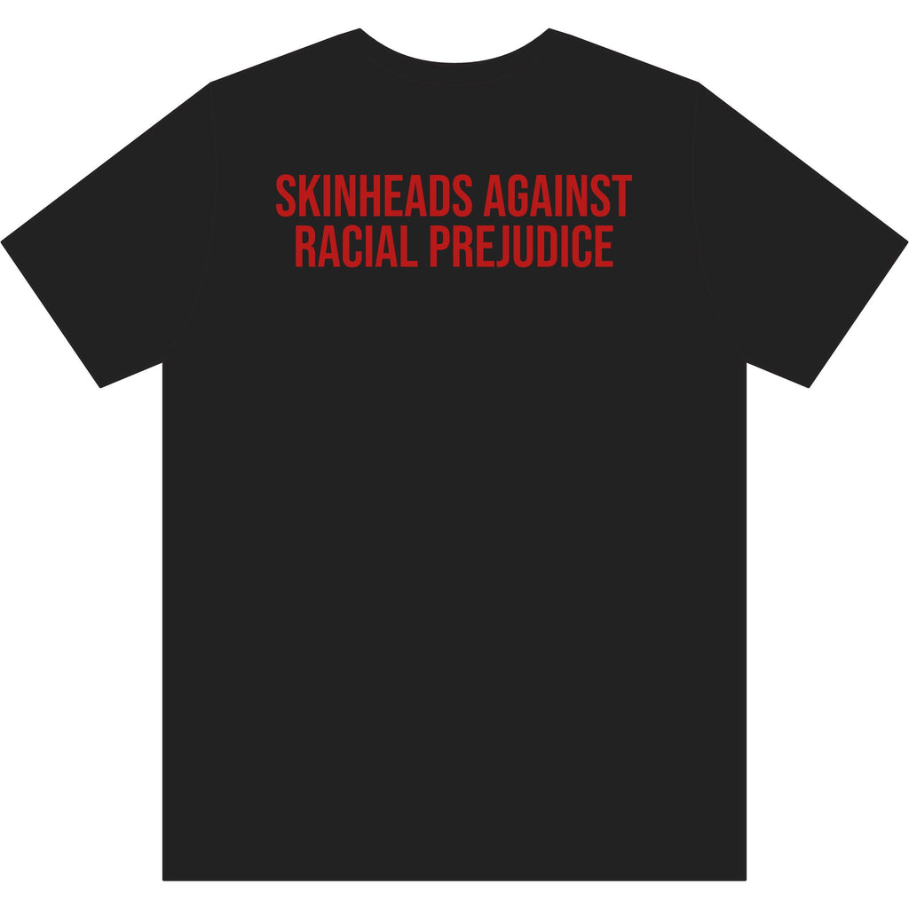 Anti-Racist Skinhead Performance Tee — "Skinheads Against Racial Prejudice"