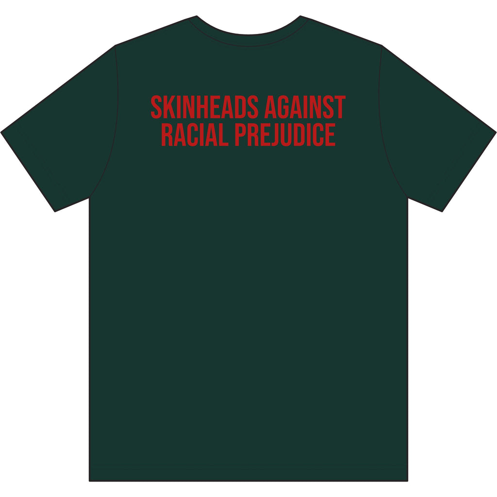 Anti-Racist Skinhead Performance Tee — "Skinheads Against Racial Prejudice"