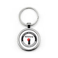 Personalized Silhouette Keychain