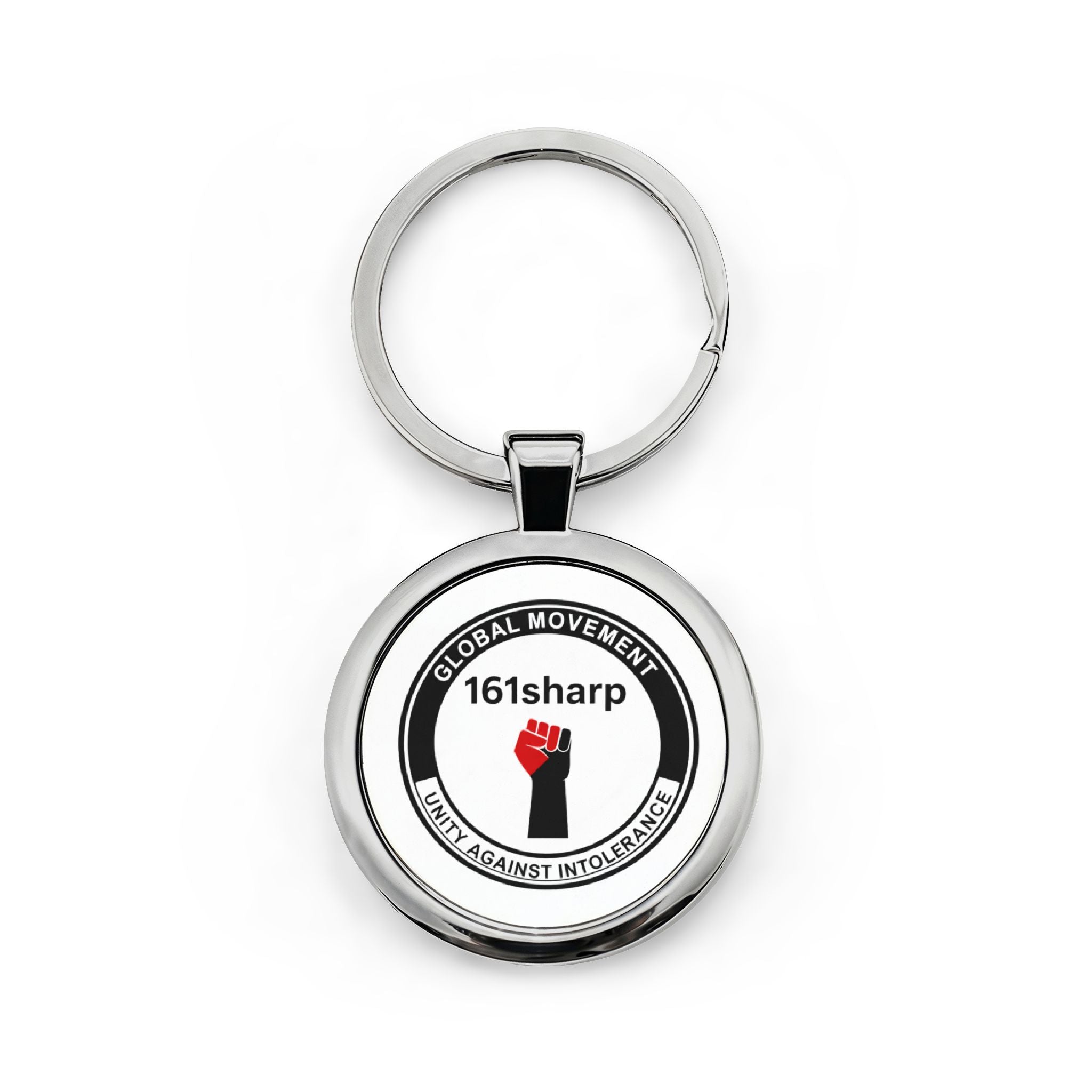 Personalized Silhouette Keychain