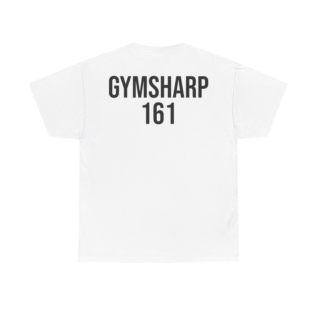 Gymsharp 161 Athletic Tee — Minimal Logo Fitness T-Shirt