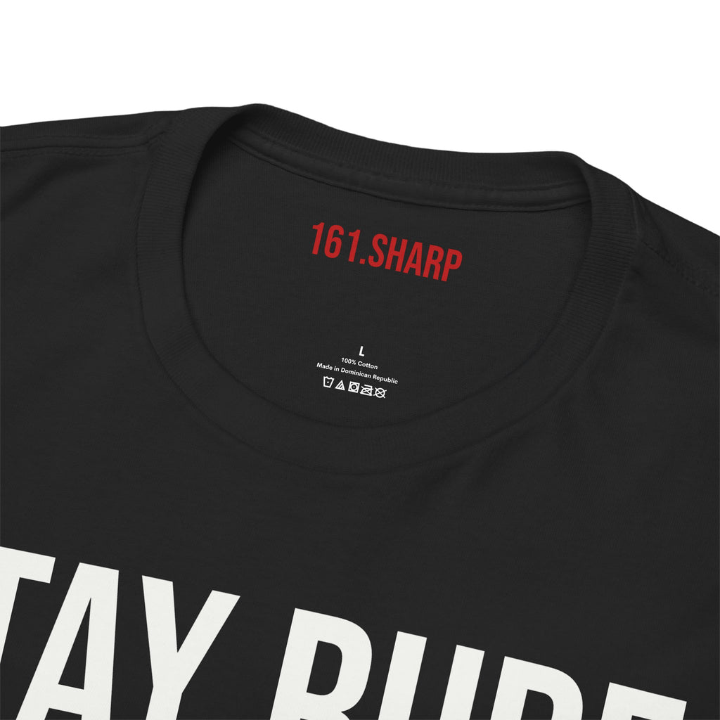 Stay Rude Stay Rebel Tee — 161.Sharp Checkerboard Graphic T‑Shirt