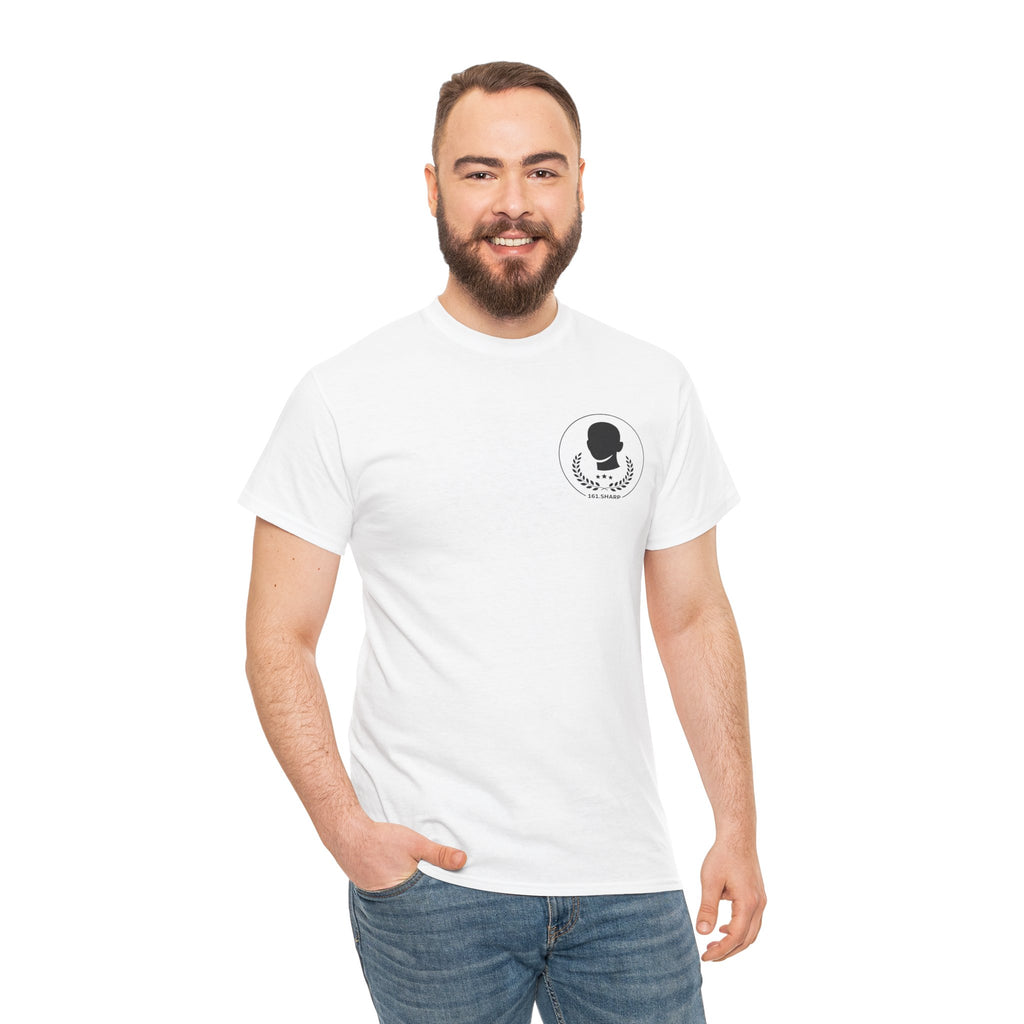 Gymsharp 161 Athletic Tee — Minimal Logo Fitness T-Shirt