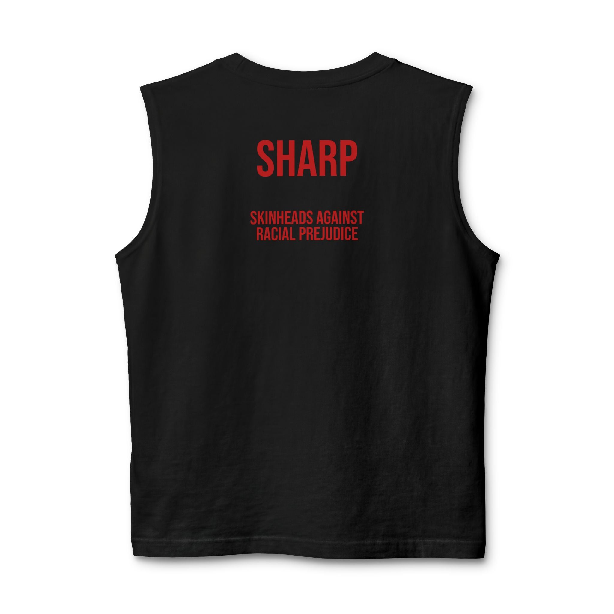 SHARP Muscle Tank — Skinheads Against Racial Prejudice Anti-Racism Tank Top