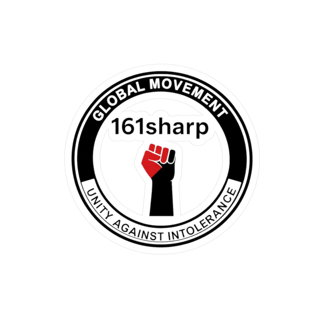 SHARP Anti-Racist Vinyl Sticker